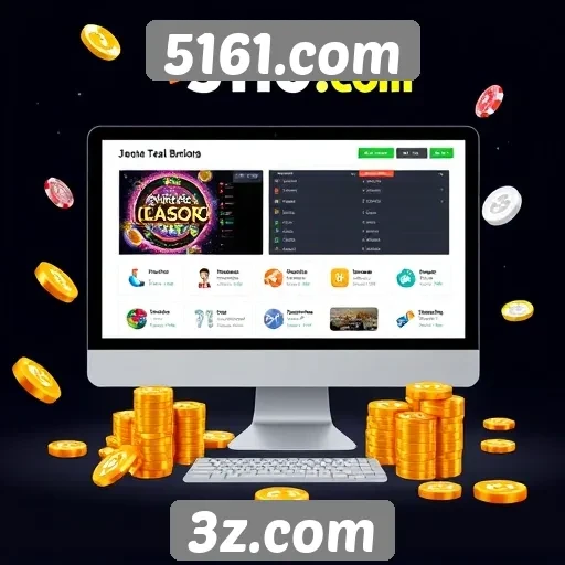 Modelo de negócios do site de jogos 5161.com