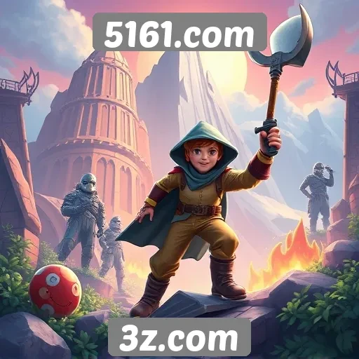 Exploração de diferentes categorias de jogos em 5161.com